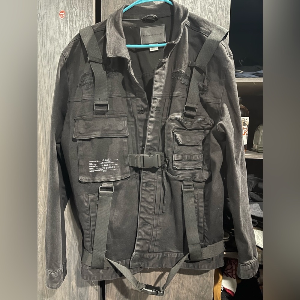 Smoke rise denim jacket , bought it and never wore it!
